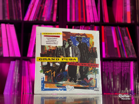 Grand Puba - Reel to Reel (Orange, Yellow & Blue Vinyl)