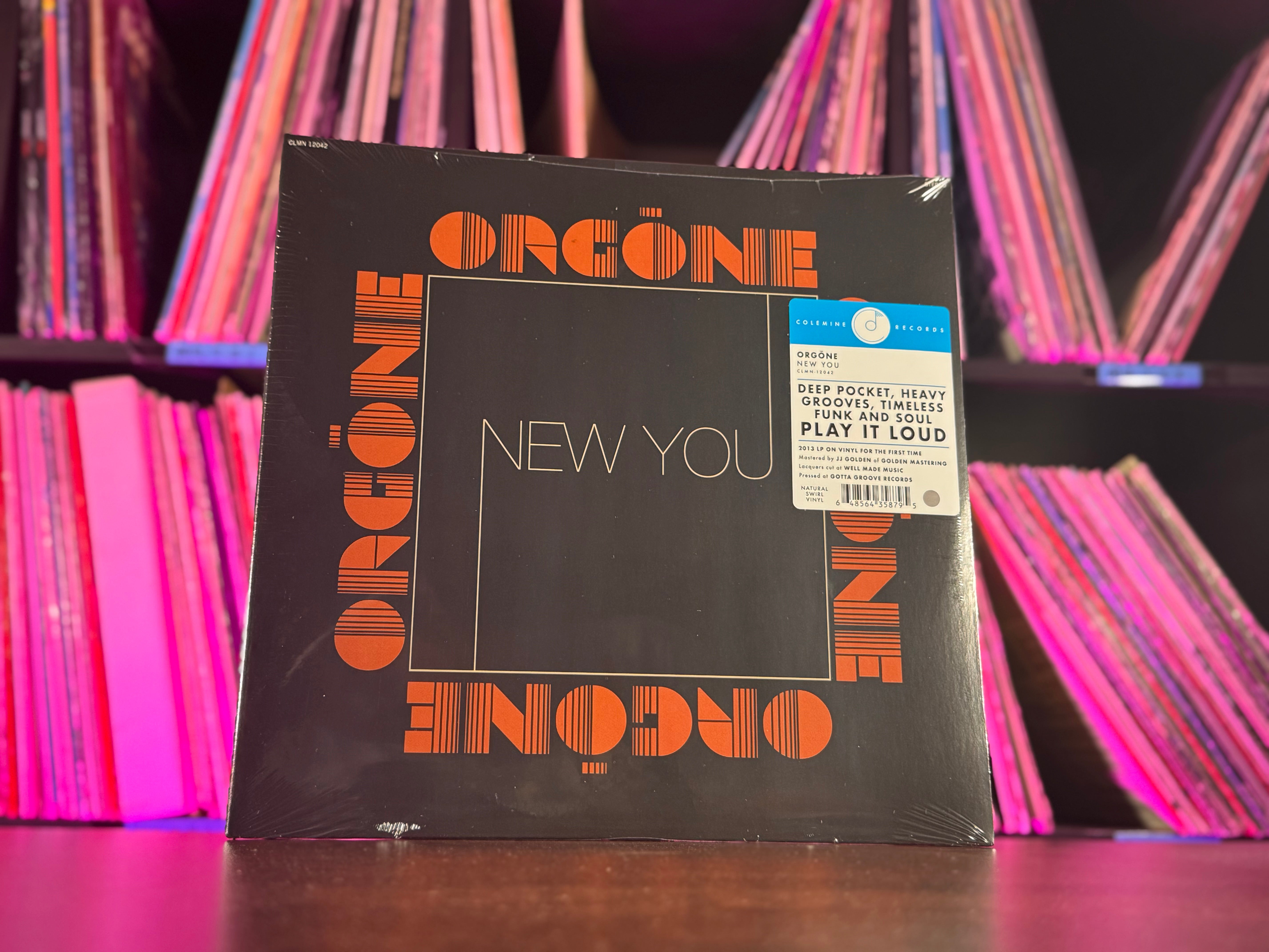 Orgone - New You (Natural w/Black Swirl Vinyl) – Rollin' Records