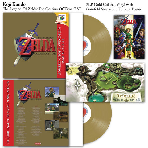 Koji Kondo - The Legend of Zelda: The Ocarina Of Time (Colored Vinyl)