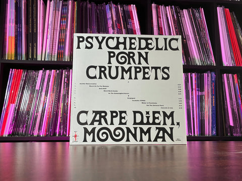 Psychedelic Porn Crumpets - Carpe Diem, Moonman (Red, White & Blue Splatter Vinyl)