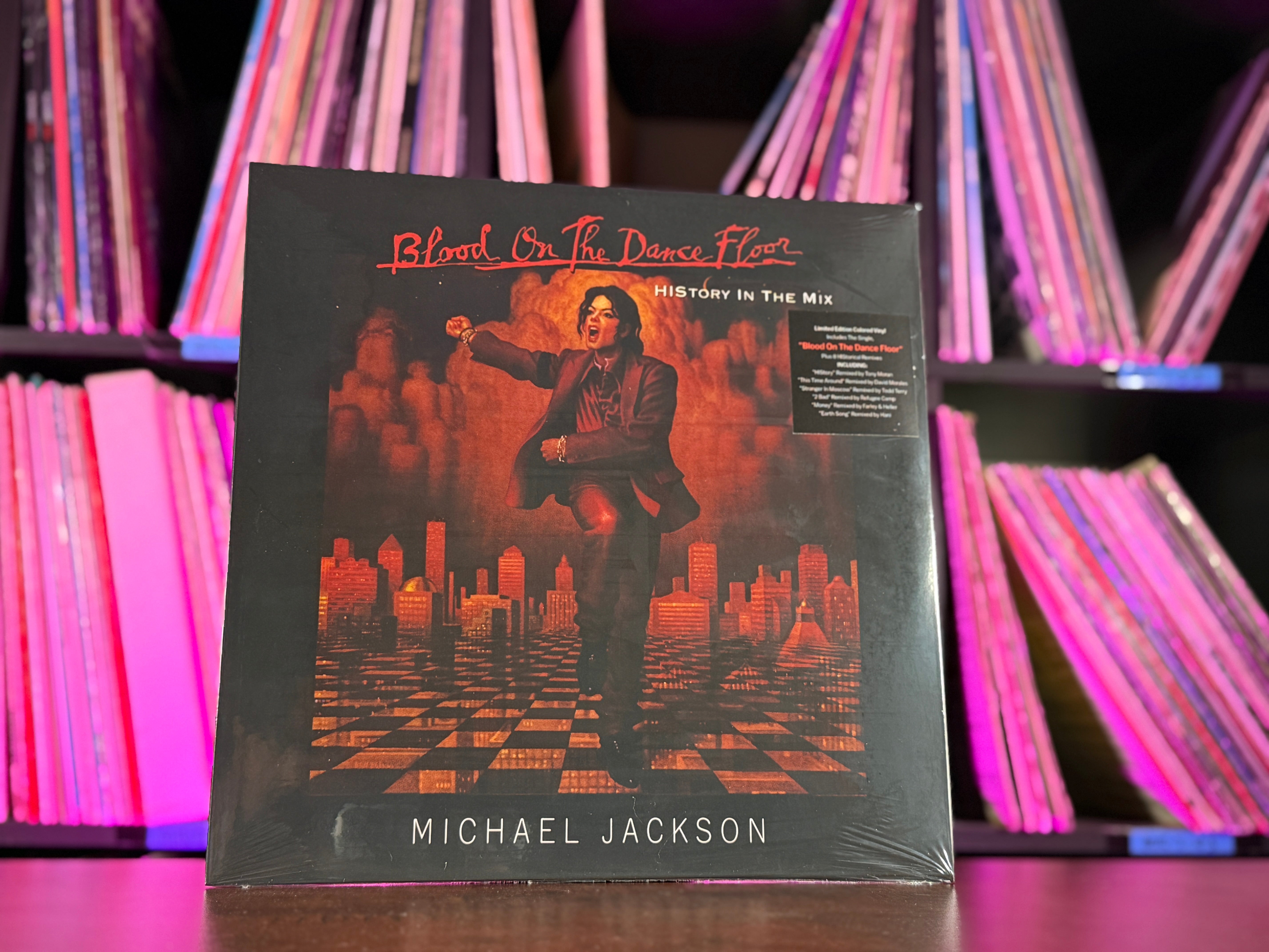 MICHAEL JACKSON BLOOD ON 〜 LP レコード　マイケル Michael Jackson - Blood On The Dance Floor – Rollin' Records