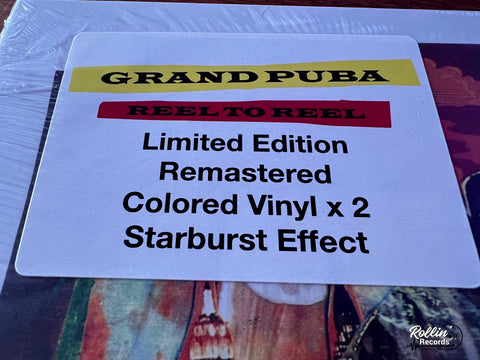 Grand Puba - Reel to Reel (Orange, Yellow & Blue Vinyl)