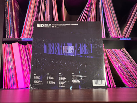 TWICE - TWICE Special Vinyl (THIS IS FOR) WORLD TOUR FINALE in SEOUL (Blue Vinyl)