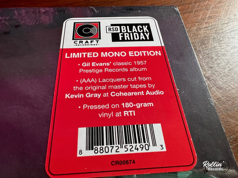 Gil Evans - Gil Evans & Ten (RSDBF23 Mono Edition Exclusive Vinyl)