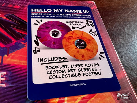 Spider-Man: Across the Spider-Verse (Original Score) (Orange & Purple Vinyl)