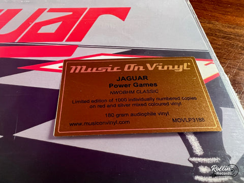 Jaguar - Power Games (Music On Vinyl) (Red & Silver Marbled Vinyl)