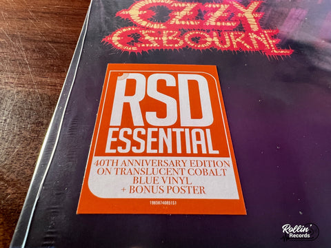 Ozzy Osbourne - Bark At The Moon (Clear Blue Vinyl)