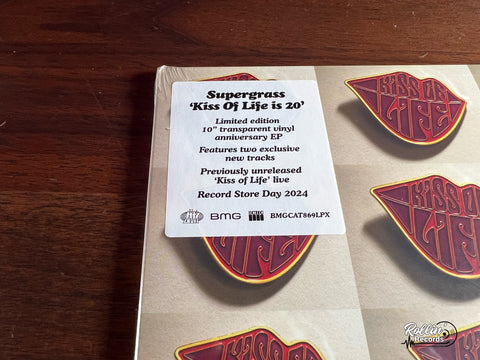 Supergrass - Kiss of Life Is 20 (RSD24 Color Vinyl) (LIMIT OF 1)
