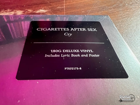 Cigarettes After Sex - Cry (Deluxe)