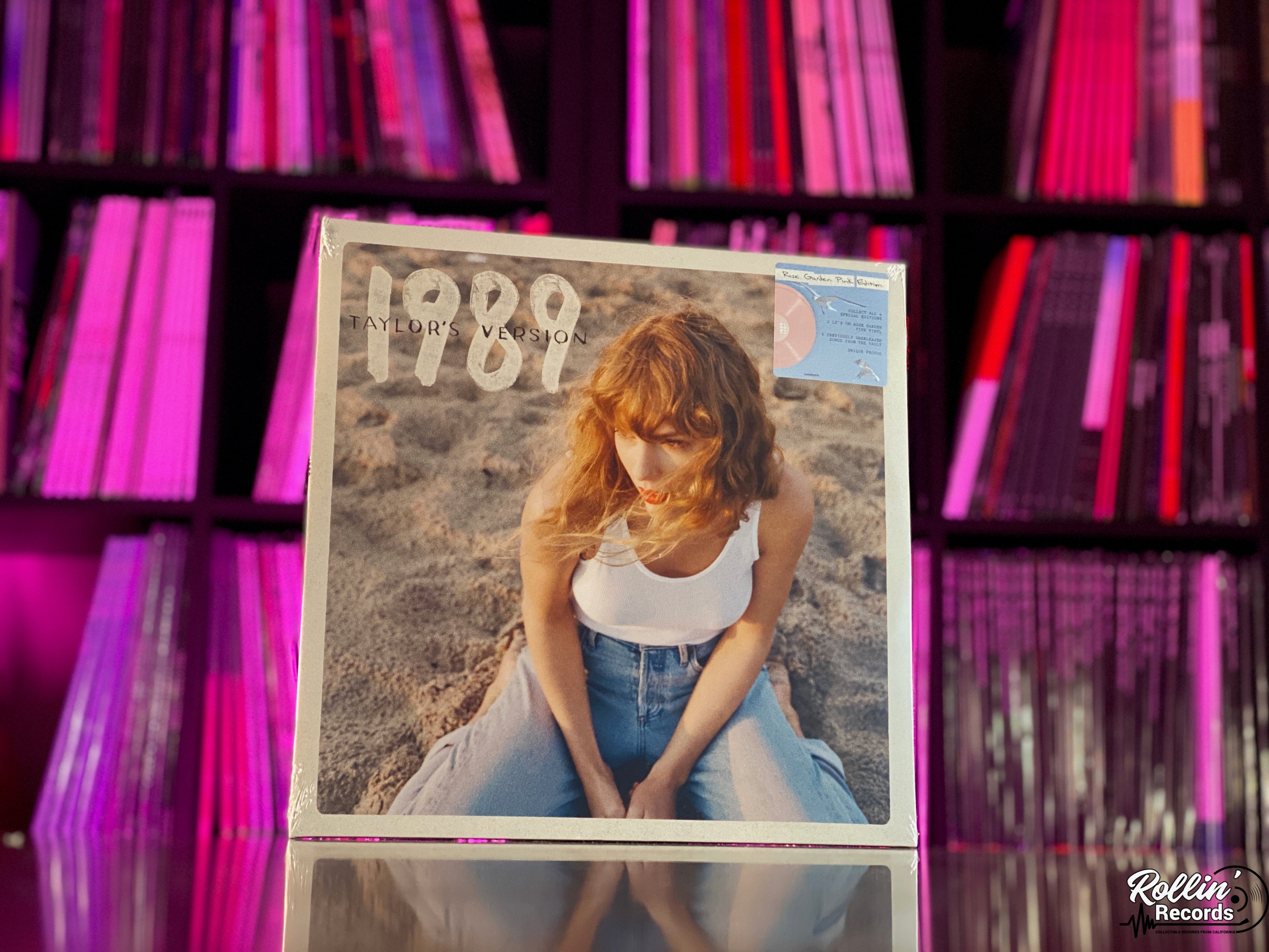 TAYLOR SWIFT 1989 TAYLOR’S VERSION ROSE GARDEN PINK VINYL LP Preorder