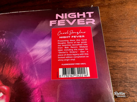 Carol Douglas - Night Fever (RSD24 Color Vinyl) (LIMIT OF 1)