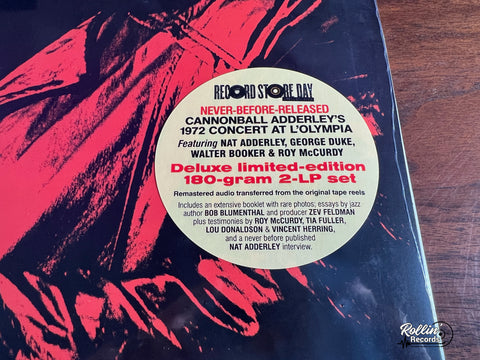 Cannonball Adderley - Poppin' In Paris: Live At L'Olympia 1972 (RSD24 Color Vinyl) (LIMIT OF 1)
