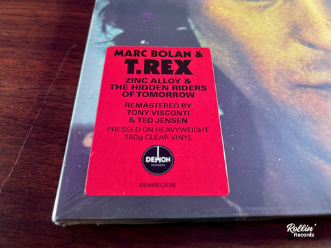 Marc Bolan & T. Rex - Zinc Alloy And The Hidden Riders Of Tomorrow (Clear Vinyl)