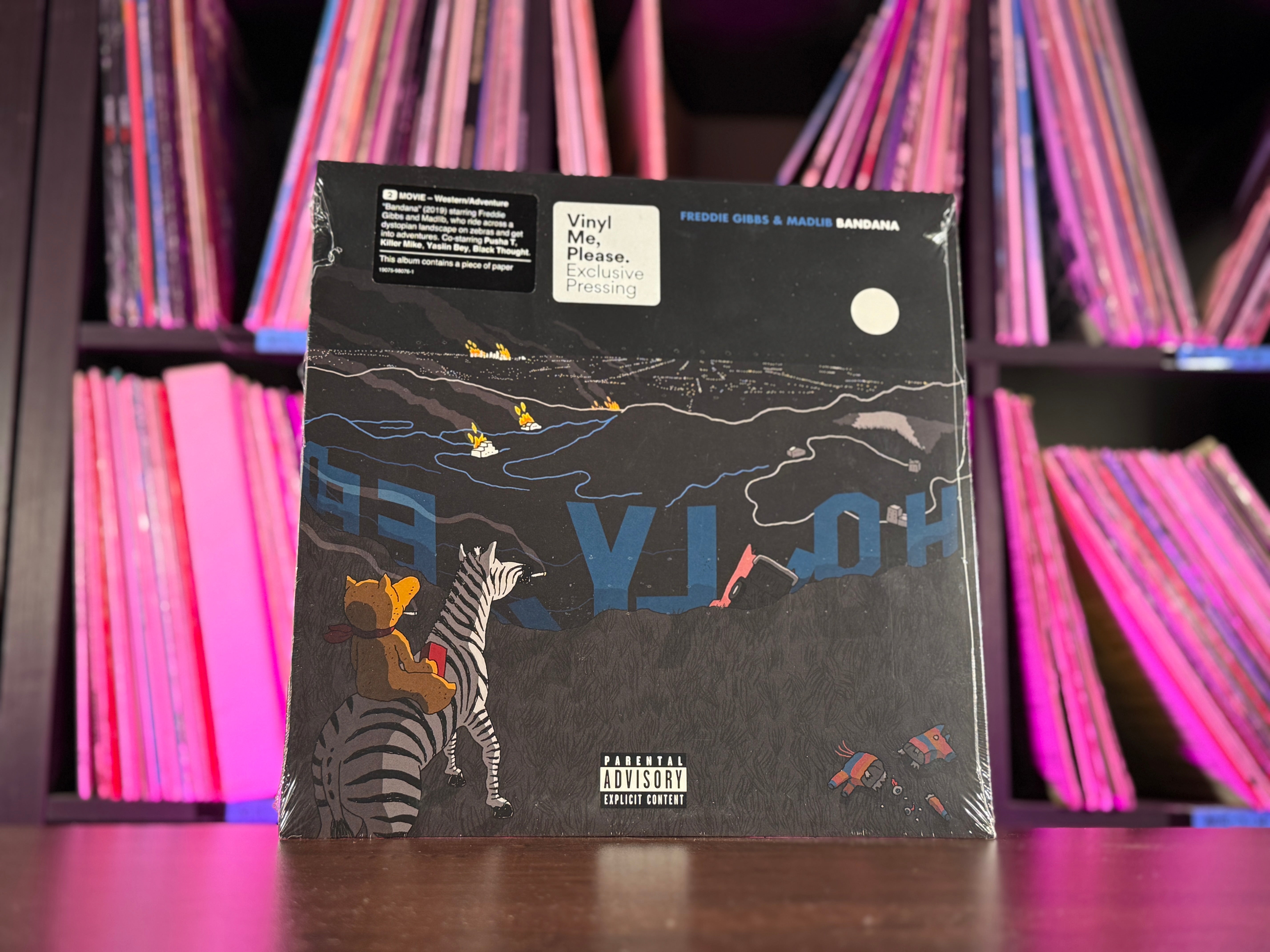Freddie Gibbs & Madlib - Bandana (VMP Aqua Tie Dye Vinyl) – Rollin
