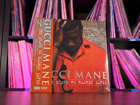 Gucci Mane - The State Vs Radric Davis (15th Anniversary Tan in Orange & Orange in Clear Vinyl)