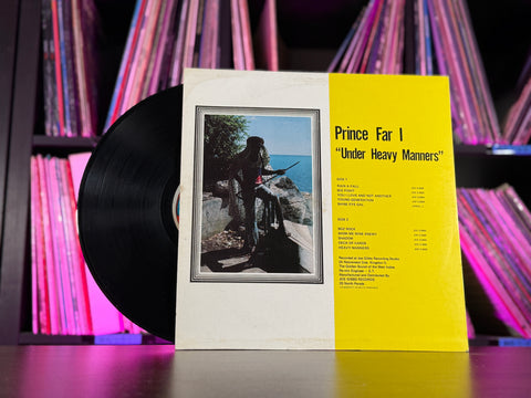 Prince Far I - Under Heavy Manners (1977 Press)