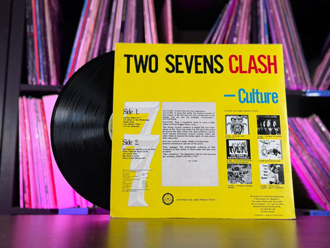 Culture - Two Sevens Clash (1977 Press)