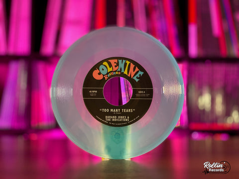 Durand Jones & The Indications - Too Many Tears / Cruisin' to the Parque (Sea Glass Blue 7")