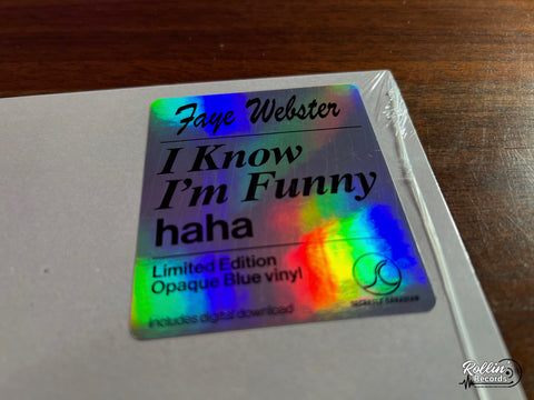 Faye Webster - I Know I’m Funny Haha (Blue Vinyl)
