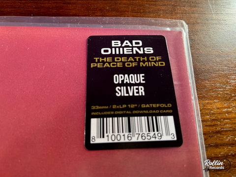 Bad Omens - The Death of Peace of Mind (Silver Vinyl)