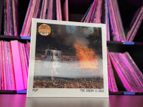 PUP - Dream Is Over (Clear w/ Red & Orange Swirl Vinyl)