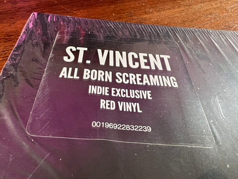 St. Vincent - All Born Screaming (Indie Exclusive Red Vinyl)