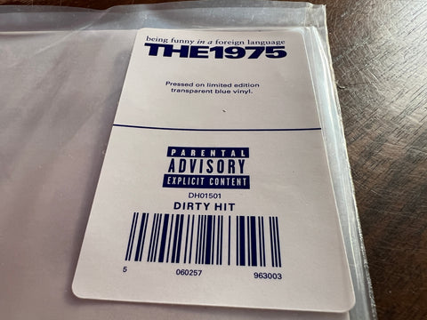 The 1975 - Being Funny In A Foreign Language (Blue Vinyl)