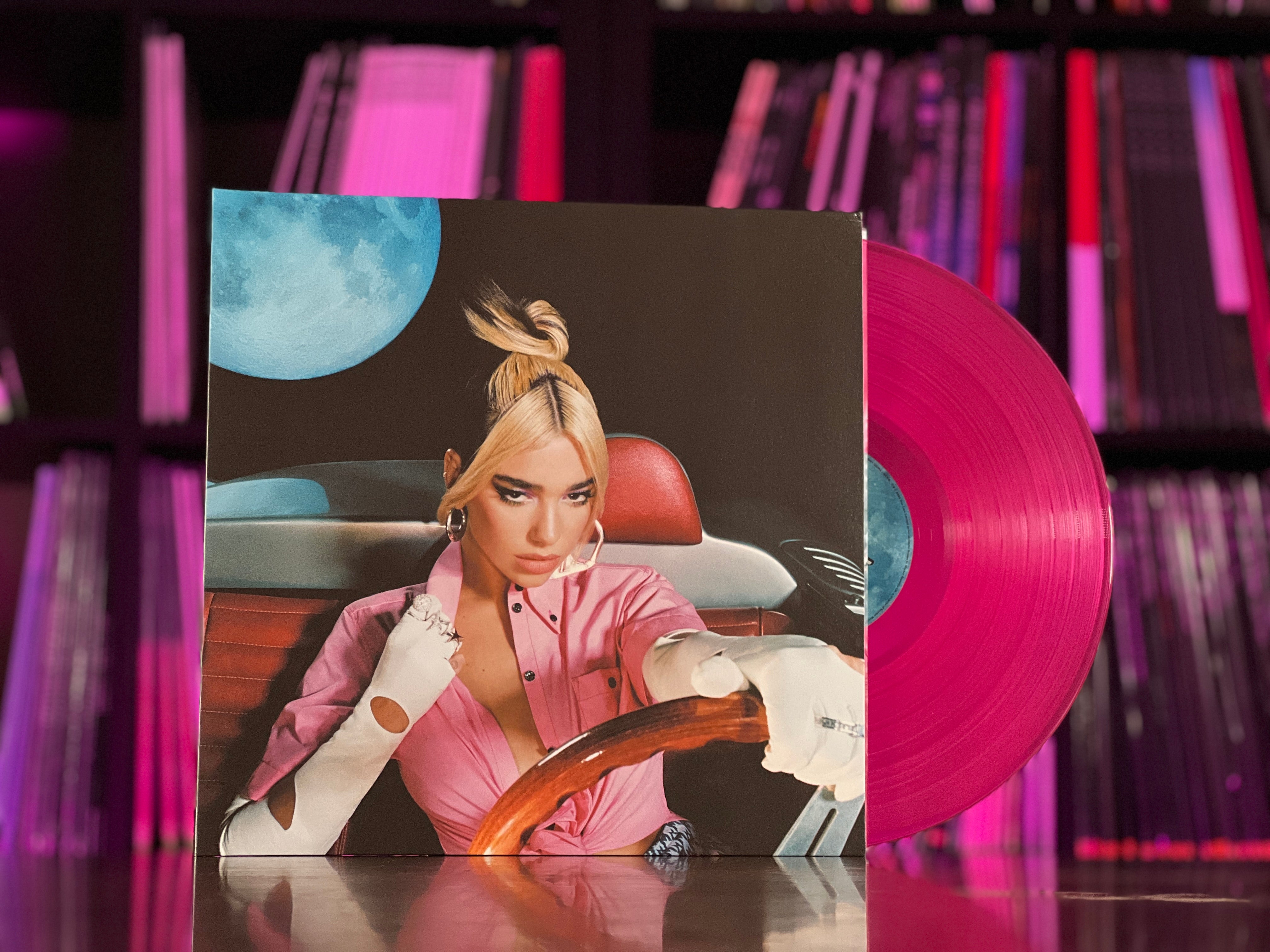 Dua Lipa - Future Nostalgia (Translucent Neon Pink Vinyl) – Rollin' Records