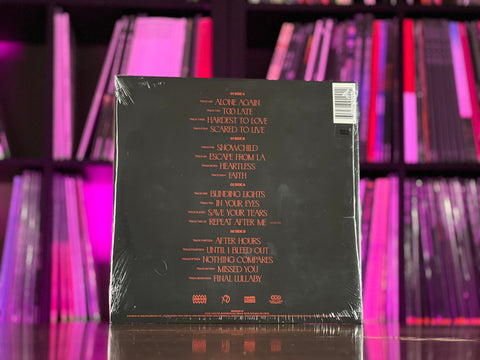 The Weeknd - After Hours (Clear w/ Red Splatter Vinyl)(Alt. Cover)