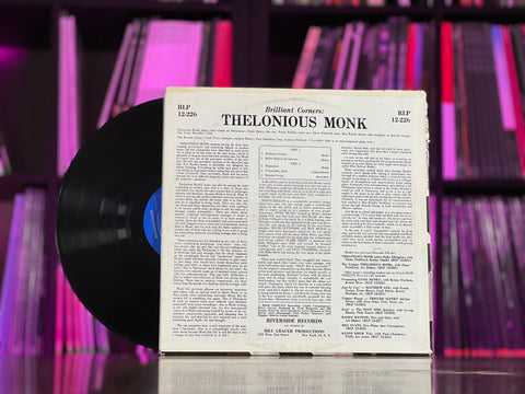 Thelonious Monk - Brilliant Corners (RLP 12-226)