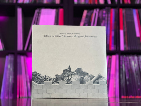 Attack on Titan Season 2 Original Soundtrack (Purple & White Splatter Vinyl)
