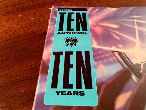 League of Legends Worlds Anthems Vol. 1: 2014-2023 (Blue Vinyl)