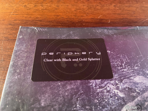 Periphery -Periphery V: Djent Is Not a Genre (Clear w/ Black & Gold Splatter)