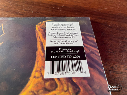 Vader - Solitude in Madness (Mustard Vinyl)