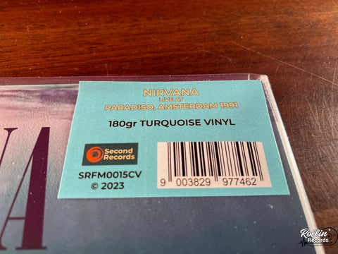 Nirvana - Live At Paradiso, Amsterdam - November 25,1991
