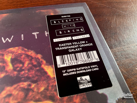 Sleeping With Sirens - Complete Collapse (Yellow & Orange Galaxy)