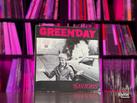 Green Day - Saviors (Indie Exclusive Pink/Black Split Vinyl)