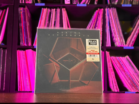 Asking Alexandria - Asking Alexandria (Translucent Red W/ Black & White Marble Vinyl) (LIMIT OF 1)