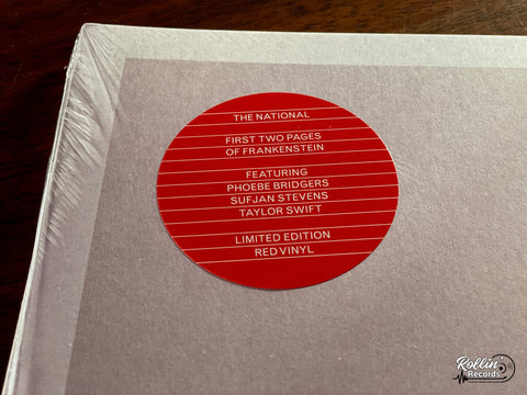 The National - First Two Pages of Frankenstein (Red Vinyl)
