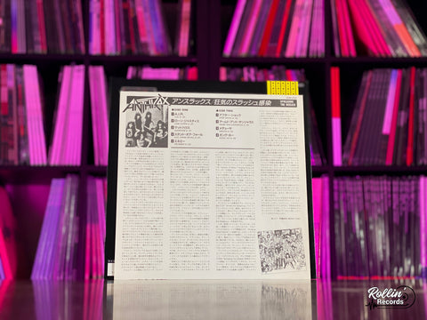 Anthrax - Spreading The Disease R28D-2025 Japan OBI