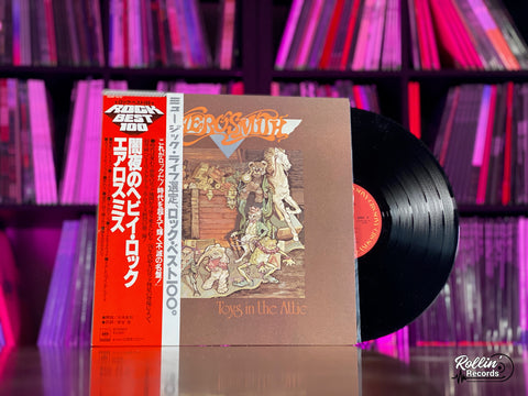 Aerosmith - Toys in the Attic 25AP 1213 Japan OBI