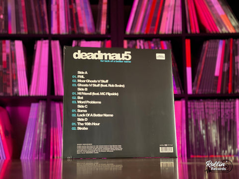 Deadmau5 - For Lack of a Better Name (Transparent Turquoise Vinyl)