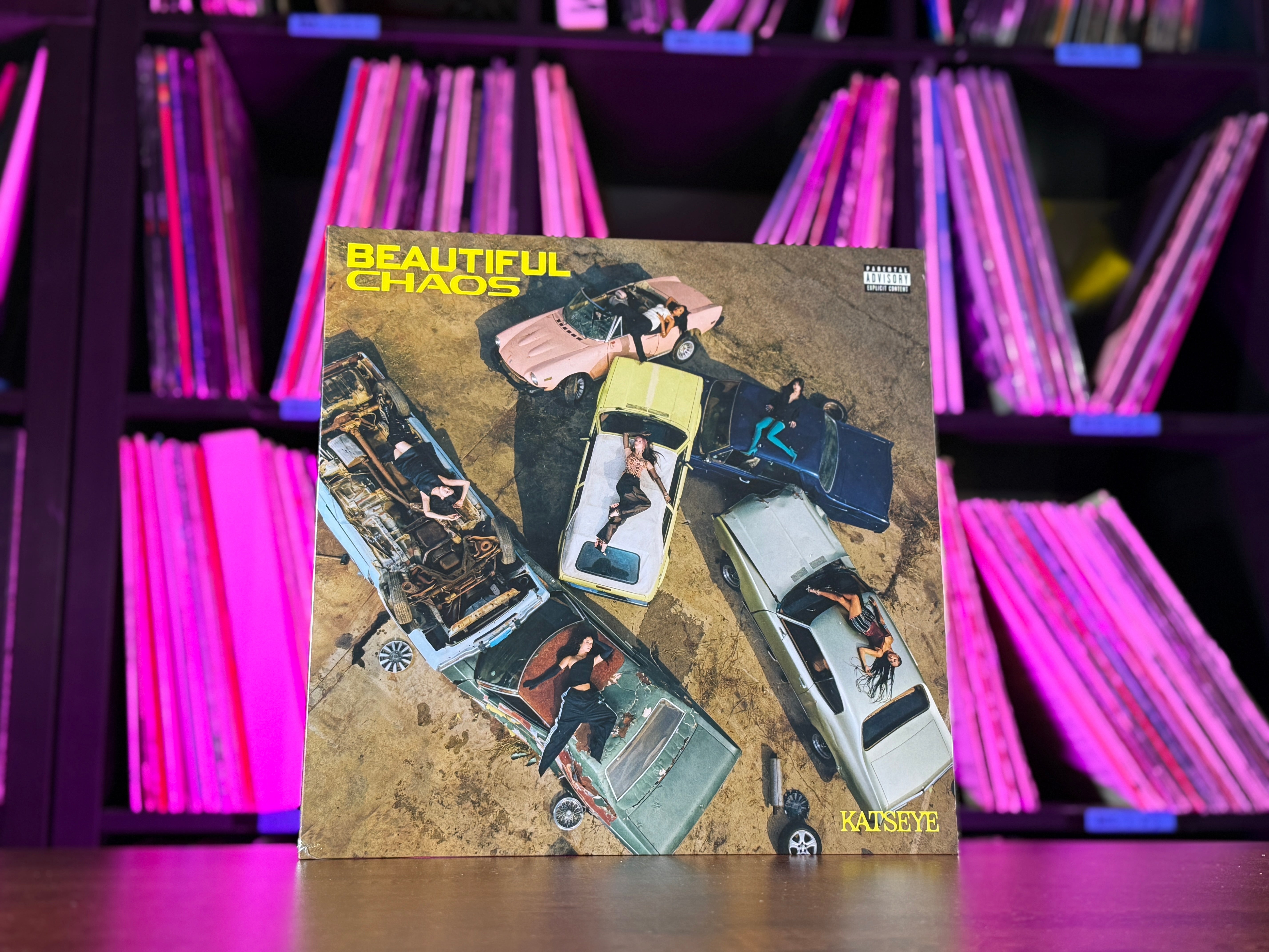 KATSEYE - Beautiful - Chaos (Green Vinyl) – Rollin' Records