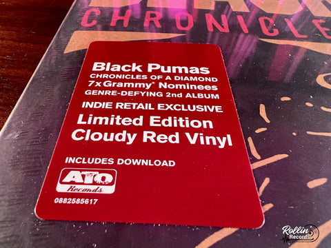 Black Pumas - Chronicles Of A Diamond (Clear Red Vinyl)