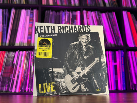 Keith Richards & The X-Pensive Winos - Live 3.10.22 EP (Red Vinyl) (RSD25) (LIMIT OF 1)