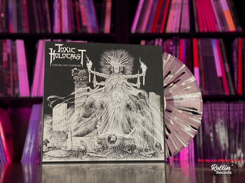 Toxic Holocaust - Conjure And Command (Black, White, Gray Splatter Vinyl)