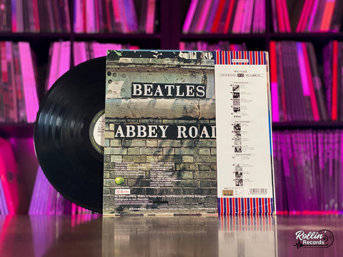 The Beatles - Abbey Road TOJP-7083 Japan OBI Promo