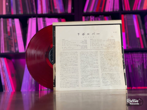 The Beatles - Revolver OP-7600 Japan Red Vinyl