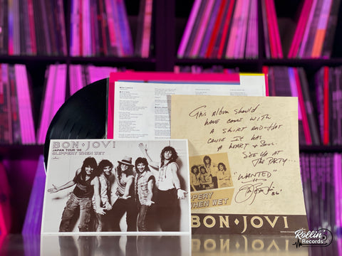 Bon Jovi - Slippery When Wet 28PP-1025 Japan OBI
