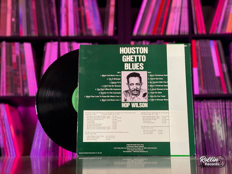 Hop Wilson - Ghetto Houston Blues PLP-9054 Japan OBI